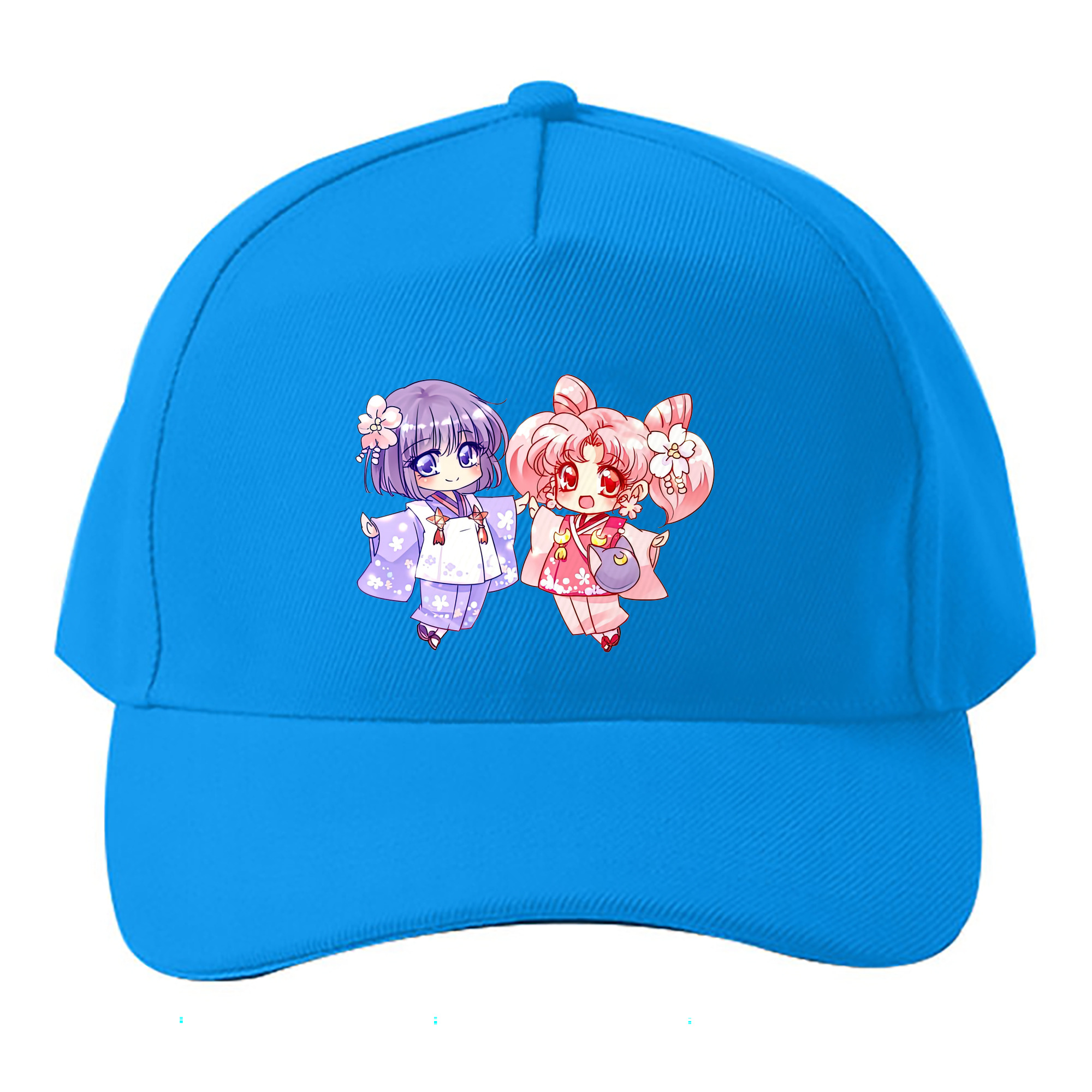 （画像用） 美少女戦士セーラームーン ちびうさ Sailor Moon Chibiusa Tsukino Usagi Small Lady Serenity ベースボールキャップ 綿100％ 男女兼用 帽子 スポーツ